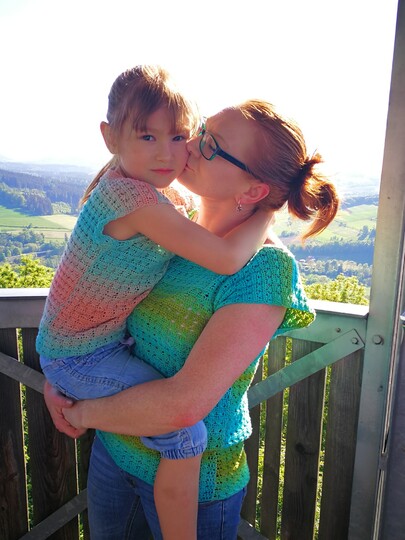 Shirt, Top Tunika "Flower Power" alle Größen