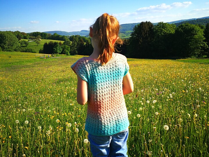 Shirt, Top Tunika "Flower Power" alle Größen