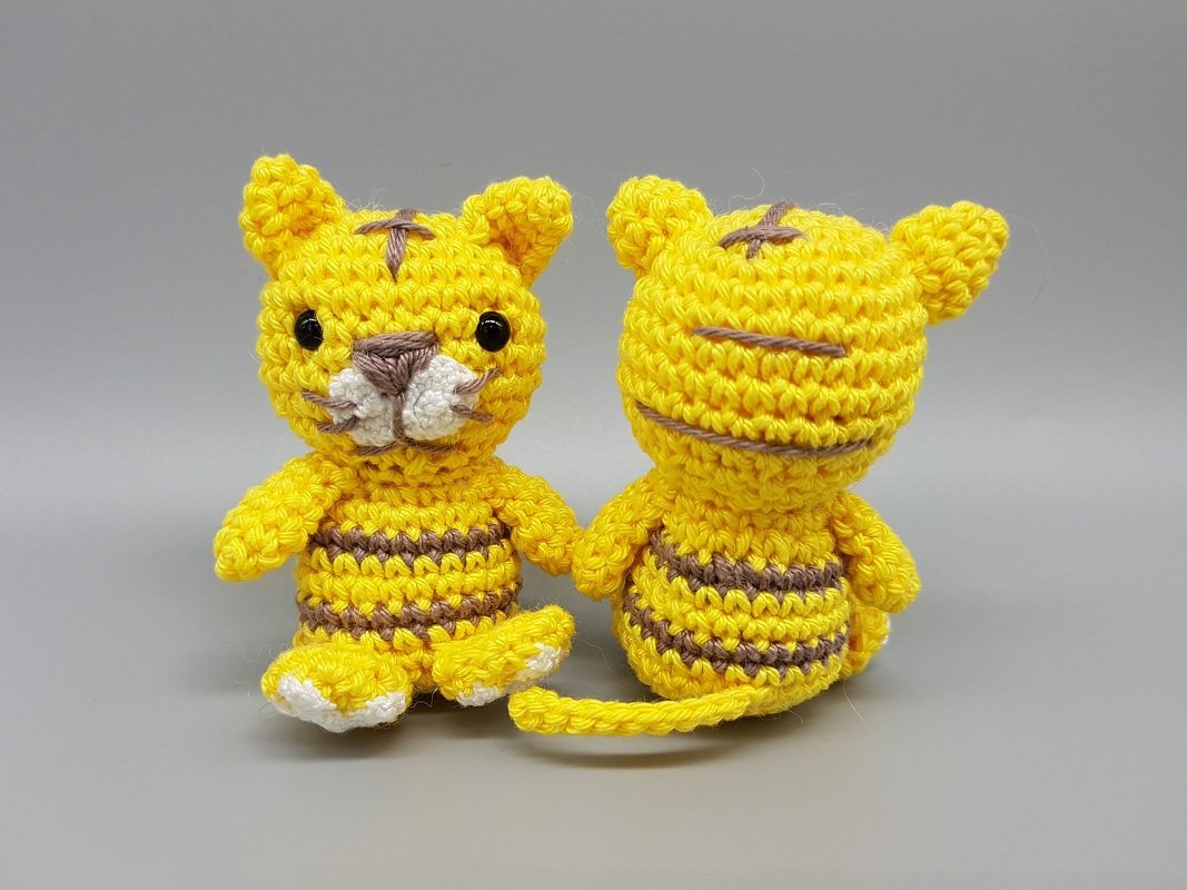 Mini Tiger Häkelanleitung