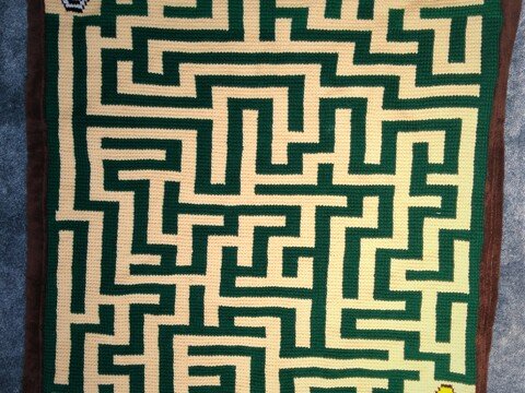 Motivdecke (Labyrinth)