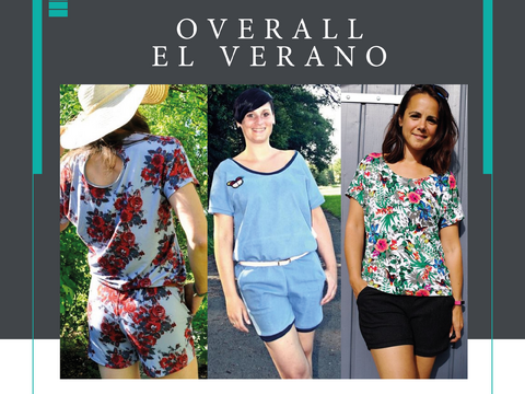 E-Book Overall EL Verano 3 in 1  Gr. XS-XL