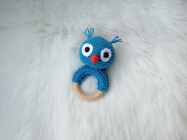 Owl Rattle - Crochet Pattern