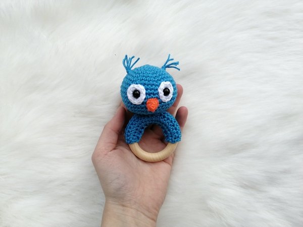 Owl Rattle - Crochet Pattern