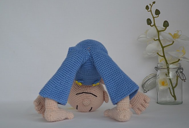 Crochet Pattern Little Yogi - "Der Kleine Yogi" (c)