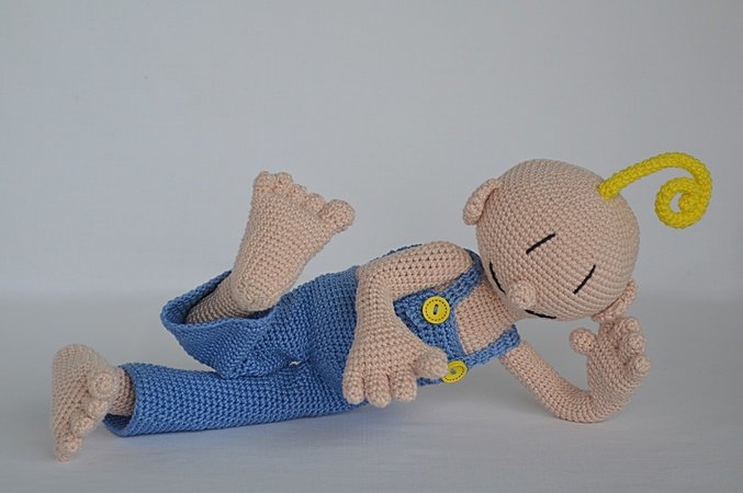 Crochet Pattern Little Yogi - "Der Kleine Yogi" (c)