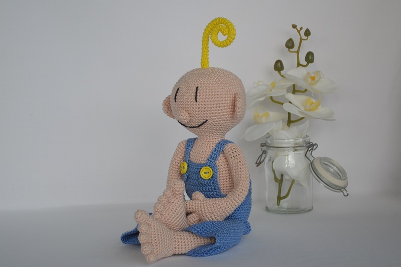 Häkelanleitung "Der Kleine Yogi" (c)