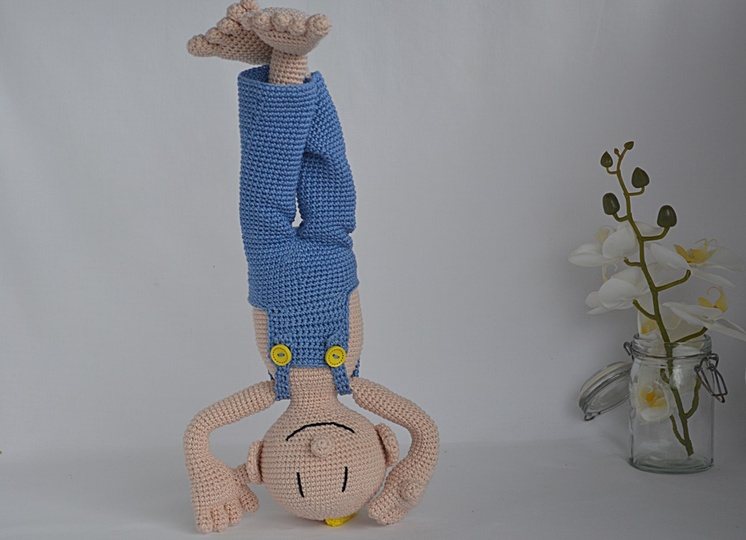 Häkelanleitung "Der Kleine Yogi" (c)