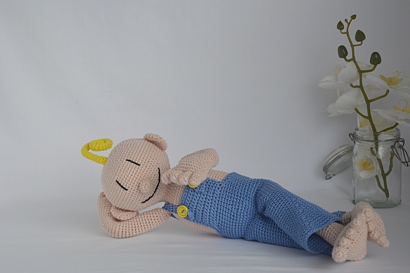 Häkelanleitung "Der Kleine Yogi" (c)