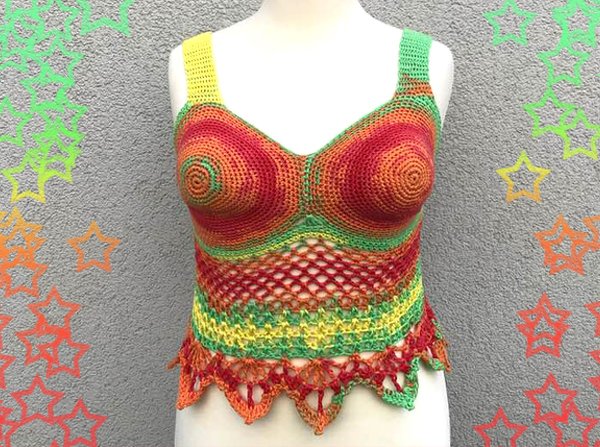 sommerliches Oberteilchen "Lucky Girl"