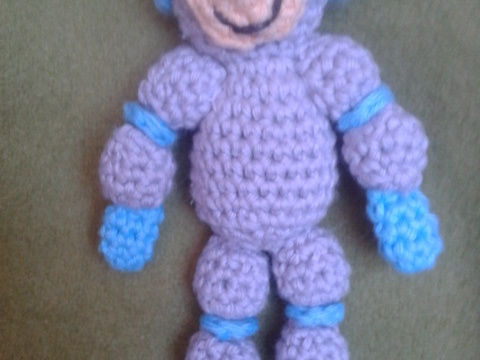 Häkelanleitung - Taschenbaumler Raumfahrer