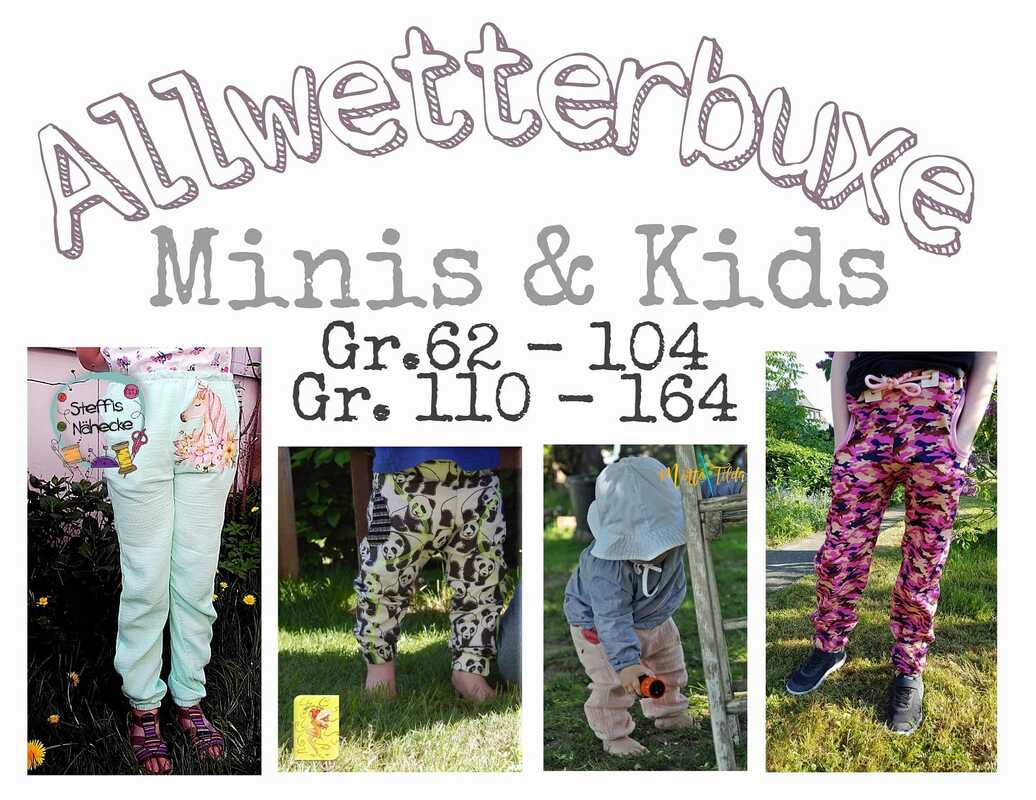 Allwetter &amp; Sommerbuxen Kombi E-Book Gr. 62-164