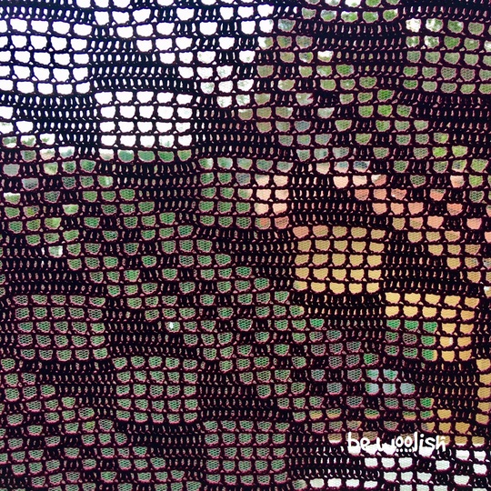 Bistrogardine / Gardine / Tischläufer "Carré" - Häkelanleitung