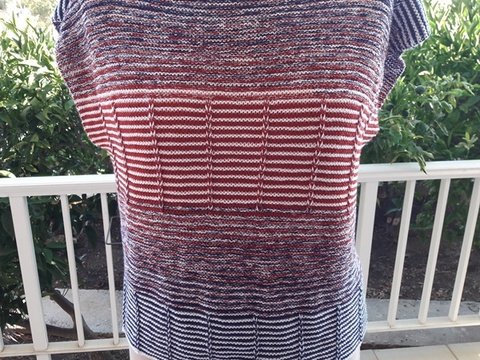 LeuTo - Strickanleitung für ein Top - Gr. 38/40 und individualisierbar