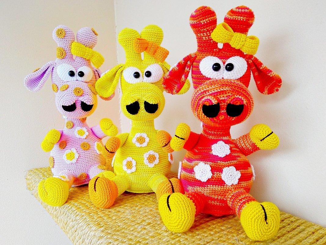 Giraffe Gina - Häkelanleitung von Diana´s kleiner Häkelshop - Bild 2