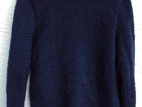 Dicker Pullover mit Turtleneckkragen für Größe S/M/L passend