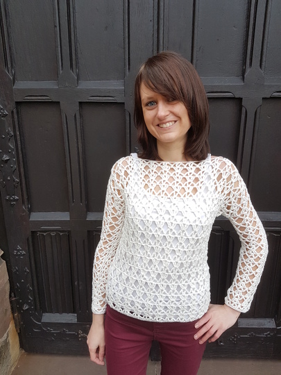 Häkelanleitung Pulli Feeling, Alle Größen