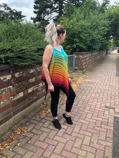 Häkelanleitung Hängerchen "Rainbow" - alle Größen