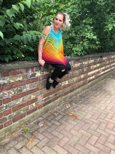 Häkelanleitung Hängerchen "Rainbow" - alle Größen