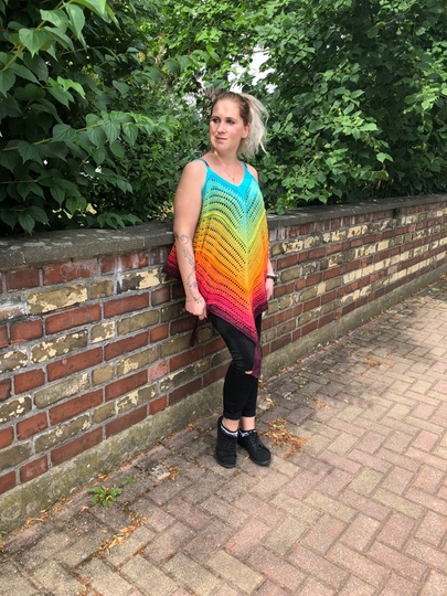 Häkelanleitung Hängerchen "Rainbow" - alle Größen