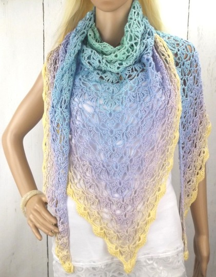 Häkelanleitung Dreieckstuch "Fantasia"