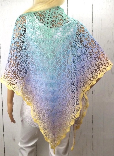 Häkelanleitung Dreieckstuch "Fantasia"