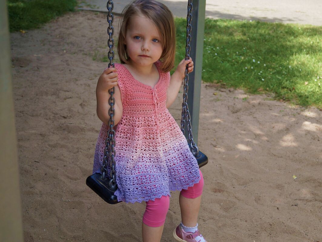 Häkelanleitung Kleid No. 3 (Alle Größen) - Bild 5