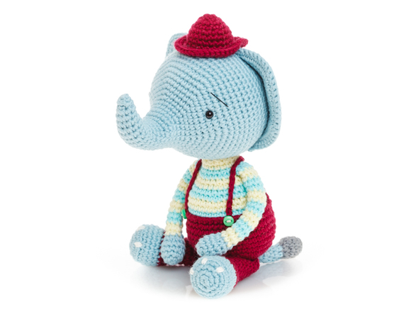 Amigurumi pattern, crochet elephant pattern