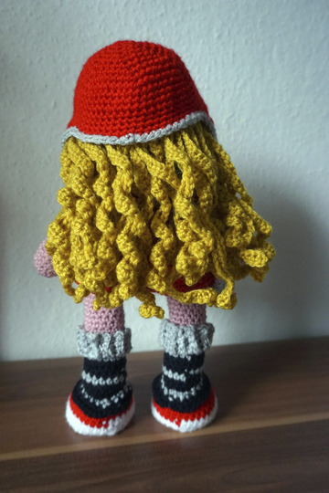Häkelanleitung  Amigurumi Puppe Sharon!