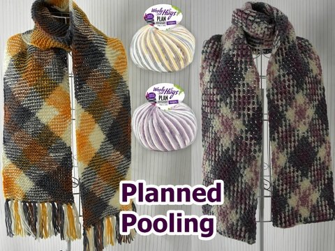 Planned Pooling Schal - Häkeln & Stricken für Anfänger - mit Woolly Hugs PLAN