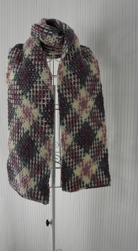 Planned Pooling Schal - Häkeln & Stricken für Anfänger - mit Woolly Hugs PLAN - Crochet