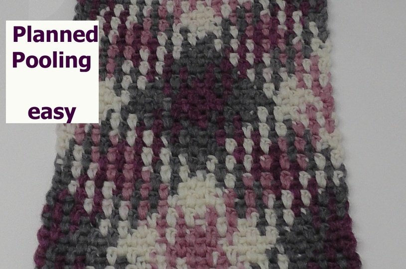 Planned Pooling Schal - Häkeln & Stricken für Anfänger - mit Woolly Hugs PLAN