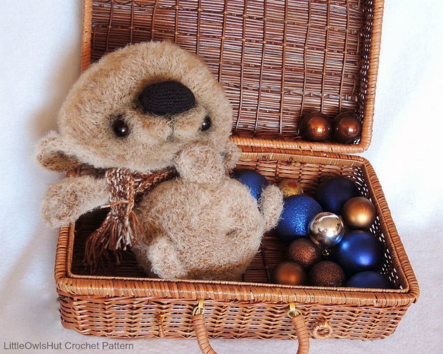 157 Crochet Pattern - Sweet Bear Mimishoon - Amigurumi soft toy PDF file by Pertseva CP