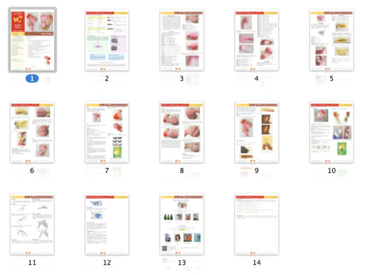 040 Crochet Pattern - Horse Glasha - Amigurumi Toy PDF file by Pertseva CP