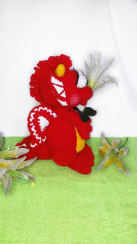 crochet pattern of Dragon 26cm!!! PDF english- deutsch by ternura amigurumi - Image 2
