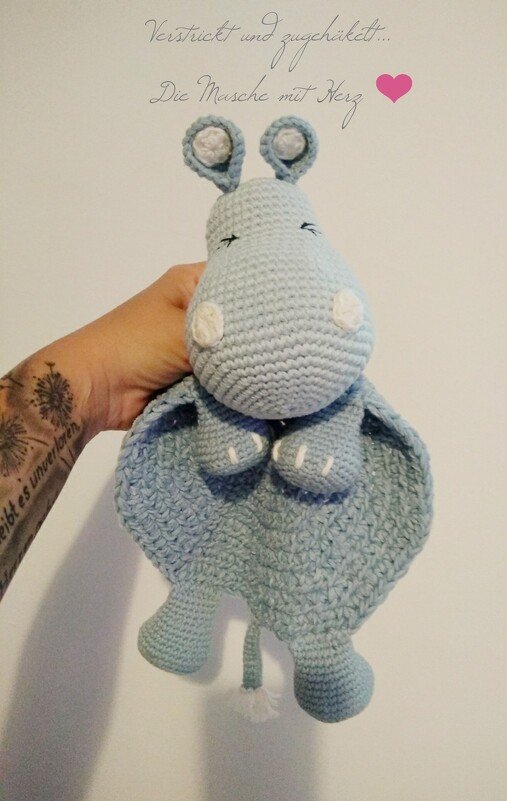 Schmusetuch Nilpferd - Bild 3