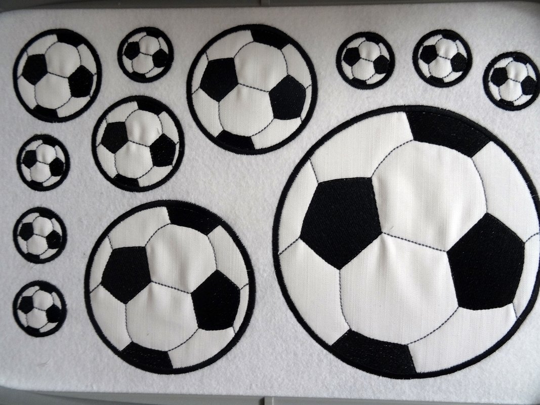 Stickdatei Fussball - Bild 5