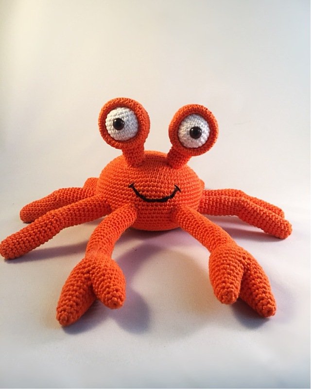 Crab crochet pattern in Englisch US terms - Image 5
