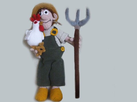 Farmer Joe and his girl