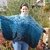 Poncho "Make my Day" aus 2 BOBBEL-MERINO v on Woolly Hugs gestrickt