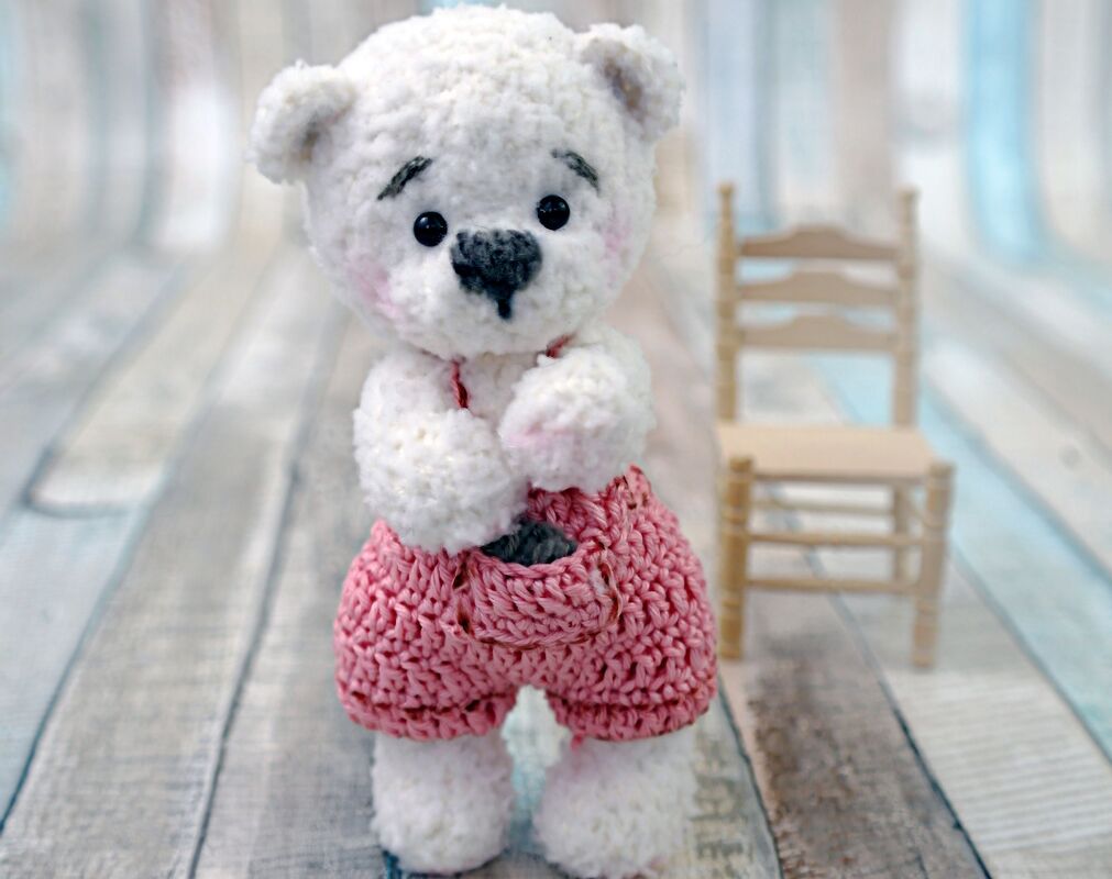 Gratis Häkelanleitung Bär