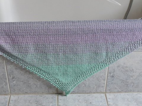 Häkeltuch "lila Träumchen"