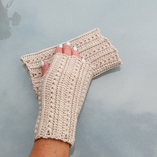 wristwarmer / fingerless mitts