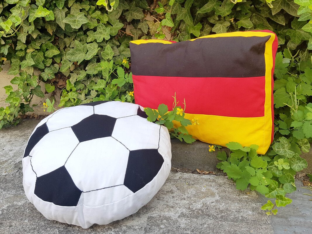 Schnittmuster/Nähanleitung Fan Set Kissen - Bild 5