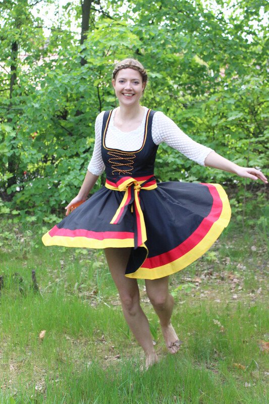 Gürtelschleife für Dirndl Gr. 34-60