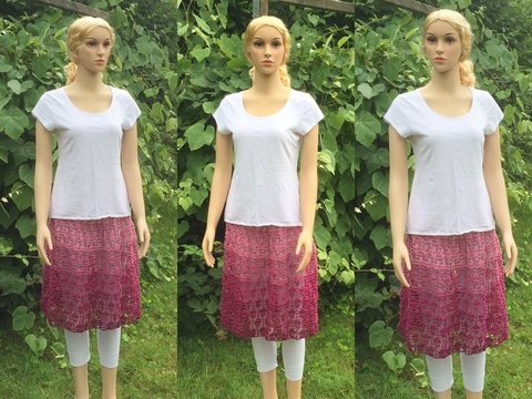 Häkelanleitung Rock "Sommertraum" - jede Größe