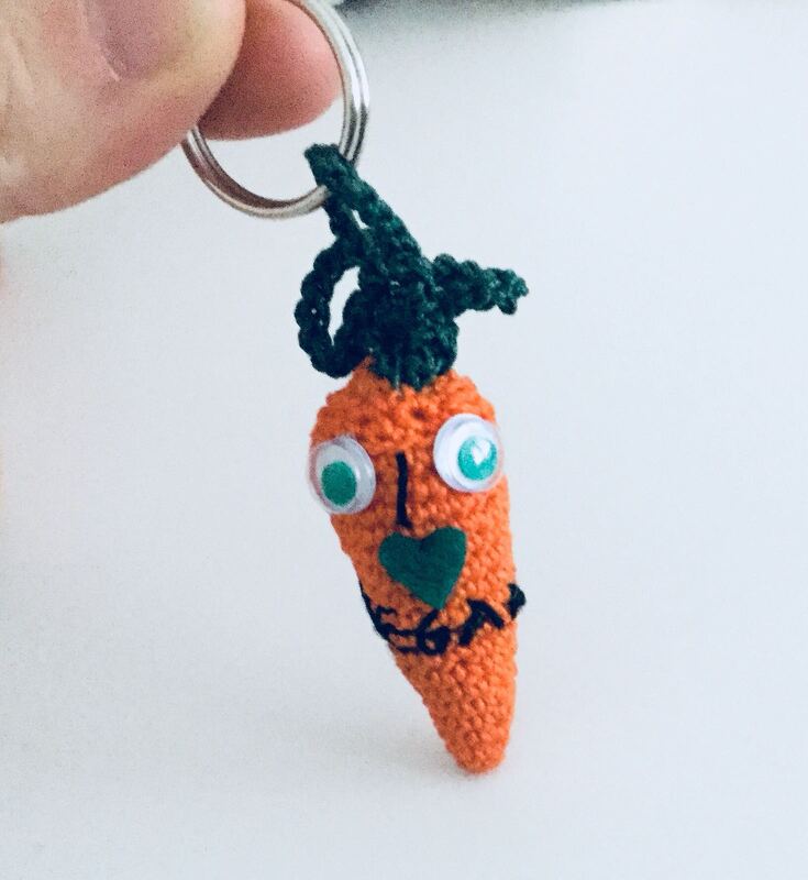 "I Love Vegan" Karotte