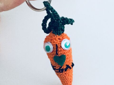 "I Love Vegan" Karotte