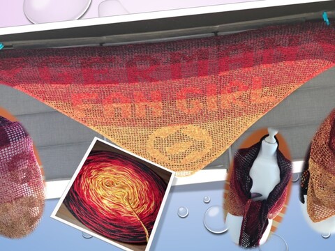 Dreieckstuch "German-Fan-Girl"