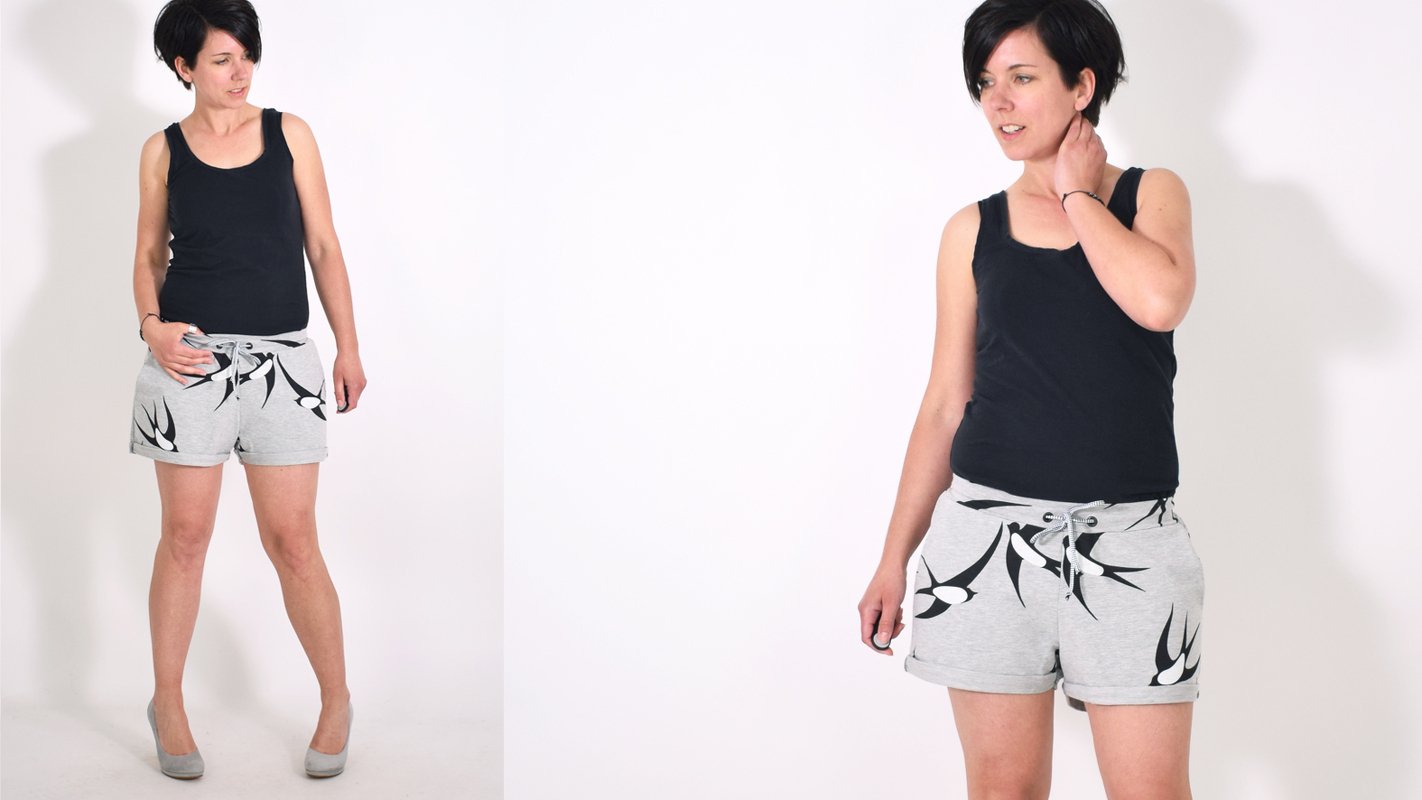 eBOOK # 117 SHORTY.hose Unisex Gr.32-58/XS-XXXL