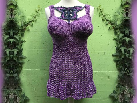 Sommerkleidchen Schmetterling